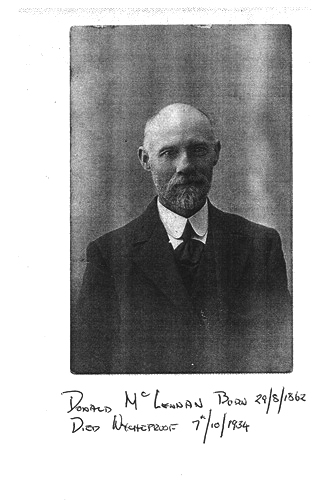 Photo of photos/Donald McLennan 1862-1934 Vic portrait